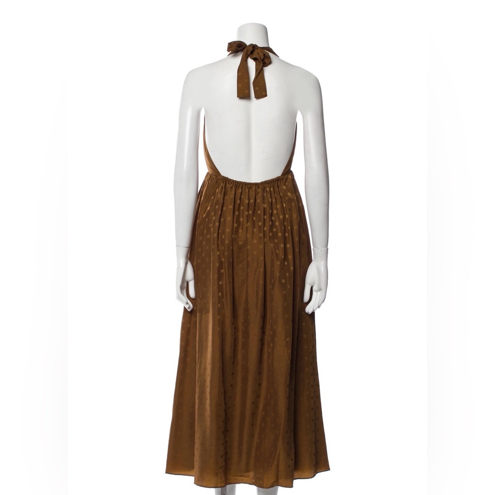 Reformation Jovanna brown polka dot dress - Picture 4 of 6